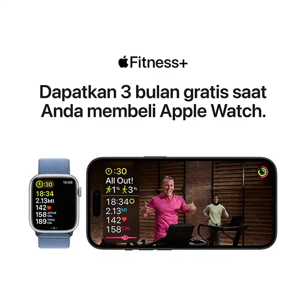 Apple Watch Series 9 With Sport Band - Gambar 8